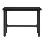 Table de bar rectangulaire Alvia 60 en bois de chêne