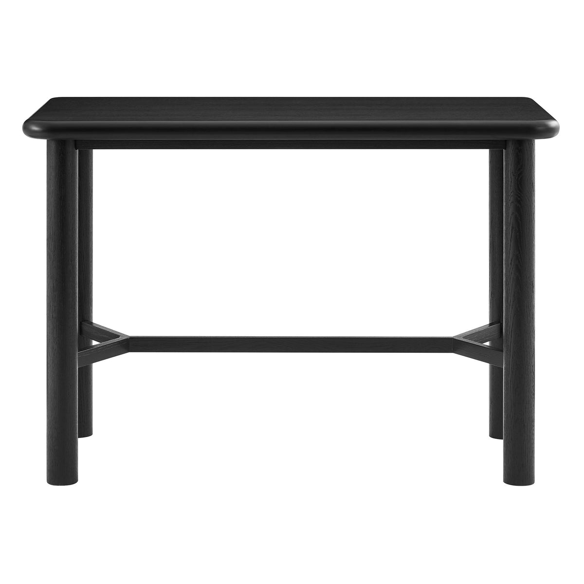 Table de bar rectangulaire Alvia 60 en bois de chêne