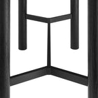 Table de bar rectangulaire Alvia 60 en bois de chêne