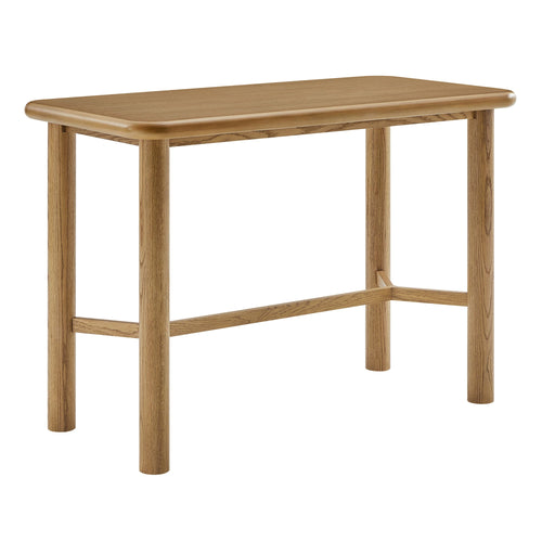 Table de bar rectangulaire Alvia 60 en bois de chêne