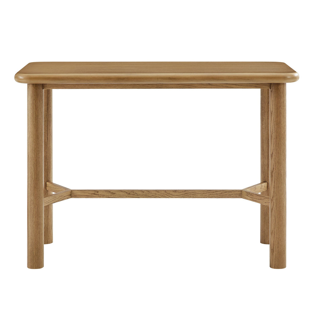 Table de bar rectangulaire Alvia 60 en bois de chêne
