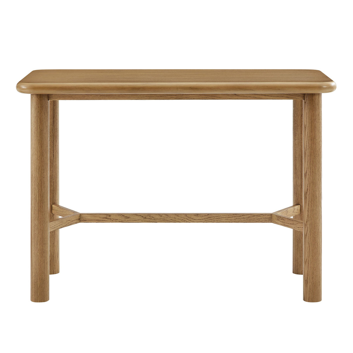 Table de bar rectangulaire Alvia 60 en bois de chêne
