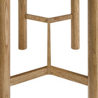 Table de bar rectangulaire Alvia 60 en bois de chêne