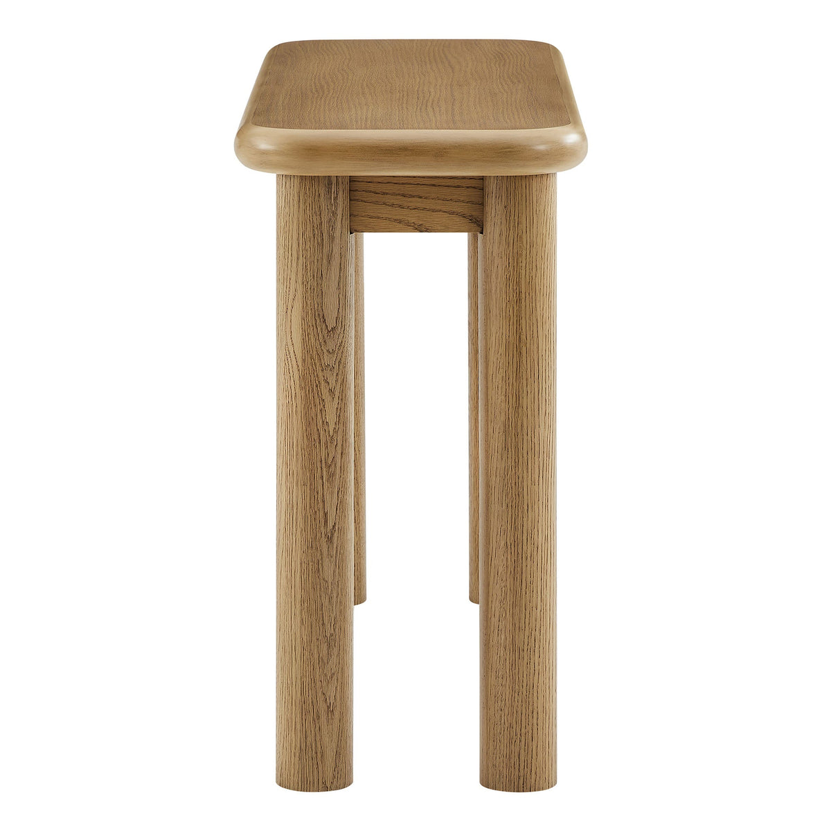 Console en bois de chêne Alvia