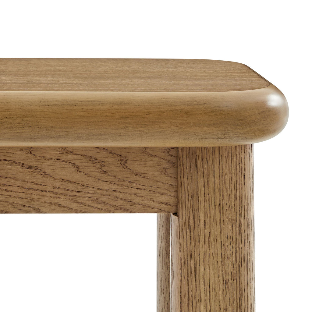 Console en bois de chêne Alvia