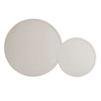 Ensemble de 2 tables basses gigognes en aluminium d'extérieur Porta