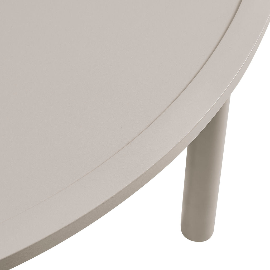 Ensemble de 2 tables basses gigognes en aluminium d'extérieur Porta