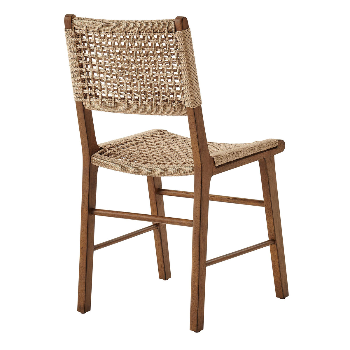 Lot de 2 chaises de salle à manger tressées Tindra