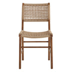 Lot de 2 chaises de salle à manger tressées Tindra