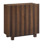 Commode d'appoint 2 portes rayée Kline