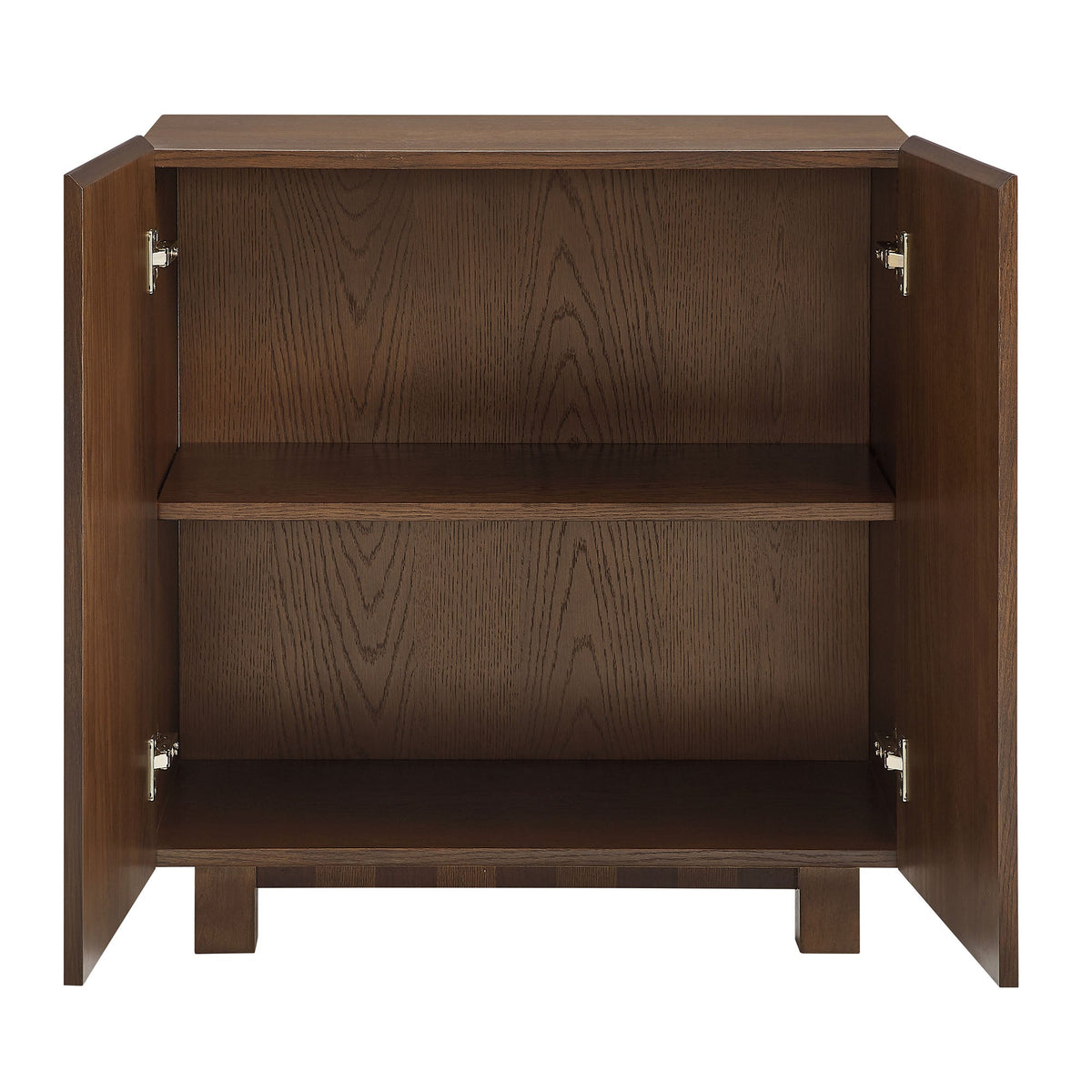 Commode d'appoint 2 portes rayée Kline