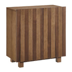 Commode d'appoint 2 portes rayée Kline
