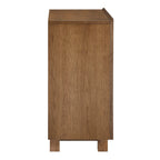 Commode d'appoint 2 portes rayée Kline