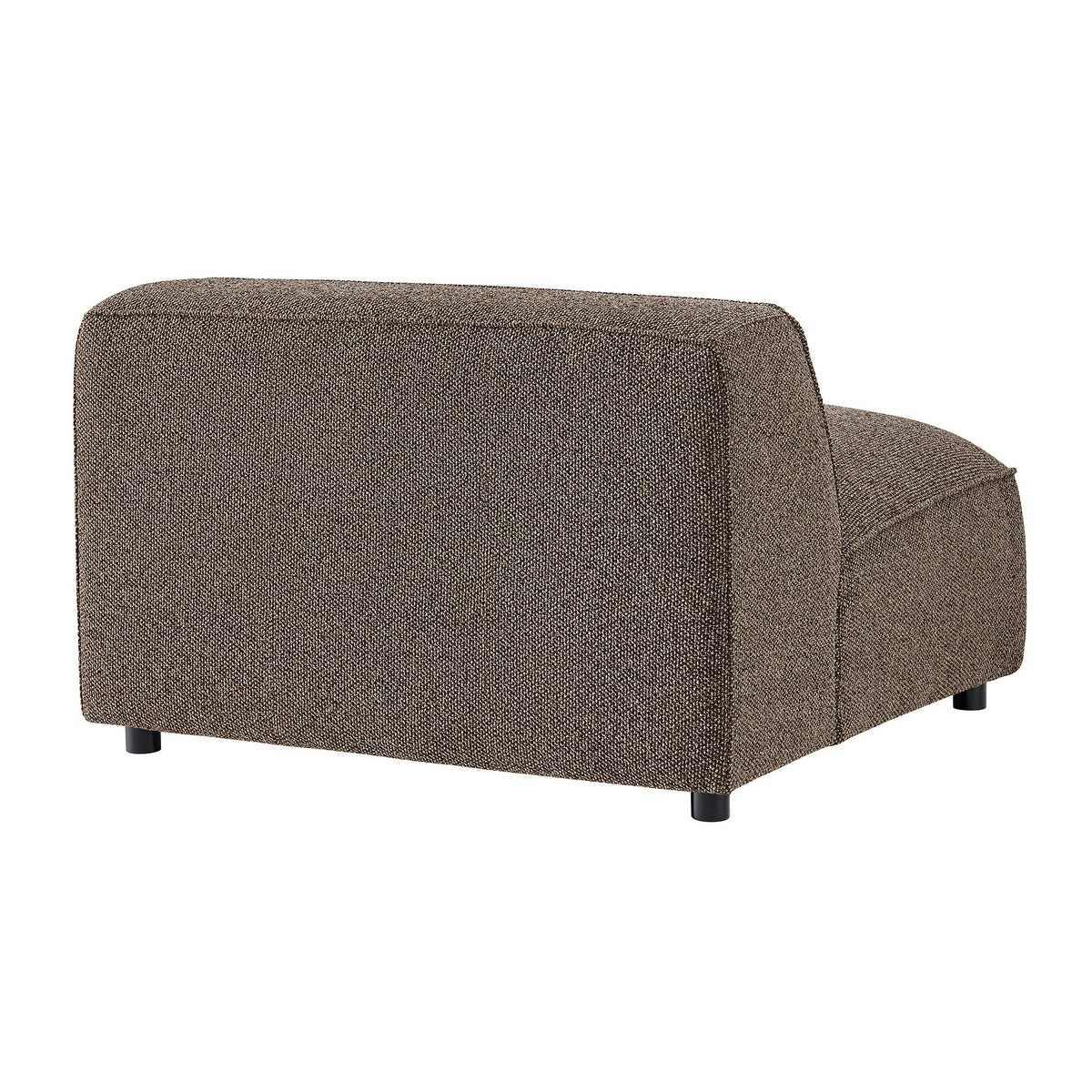 Fauteuil modulaire sans accoudoirs rembourré Auren Lattice Bouclé