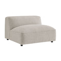 Fauteuil modulaire sans accoudoirs rembourré Auren Lattice Bouclé