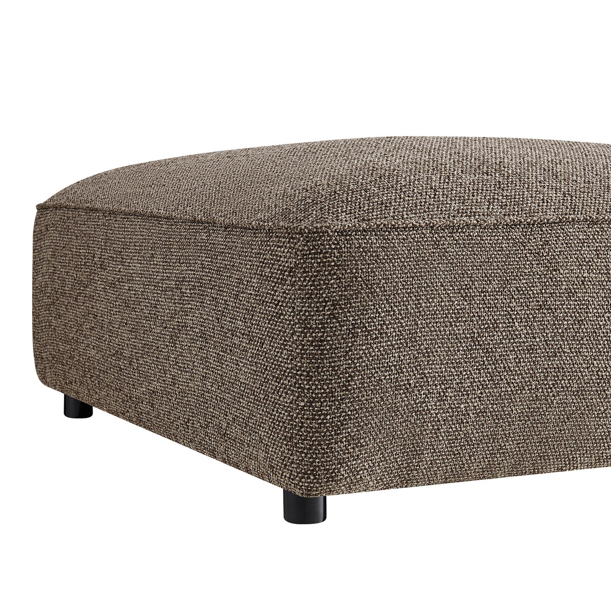 Auren Lattice Bouclé - Pouf Rembourré