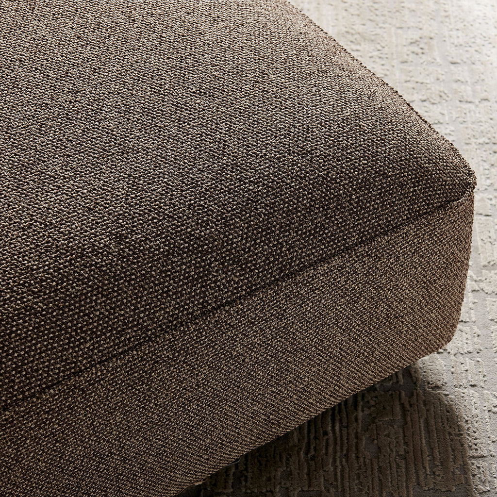 Auren Lattice Bouclé - Pouf Rembourré