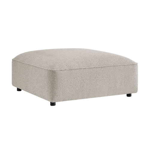 Auren Lattice Bouclé - Pouf Rembourré