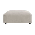 Auren Lattice Bouclé - Pouf Rembourré
