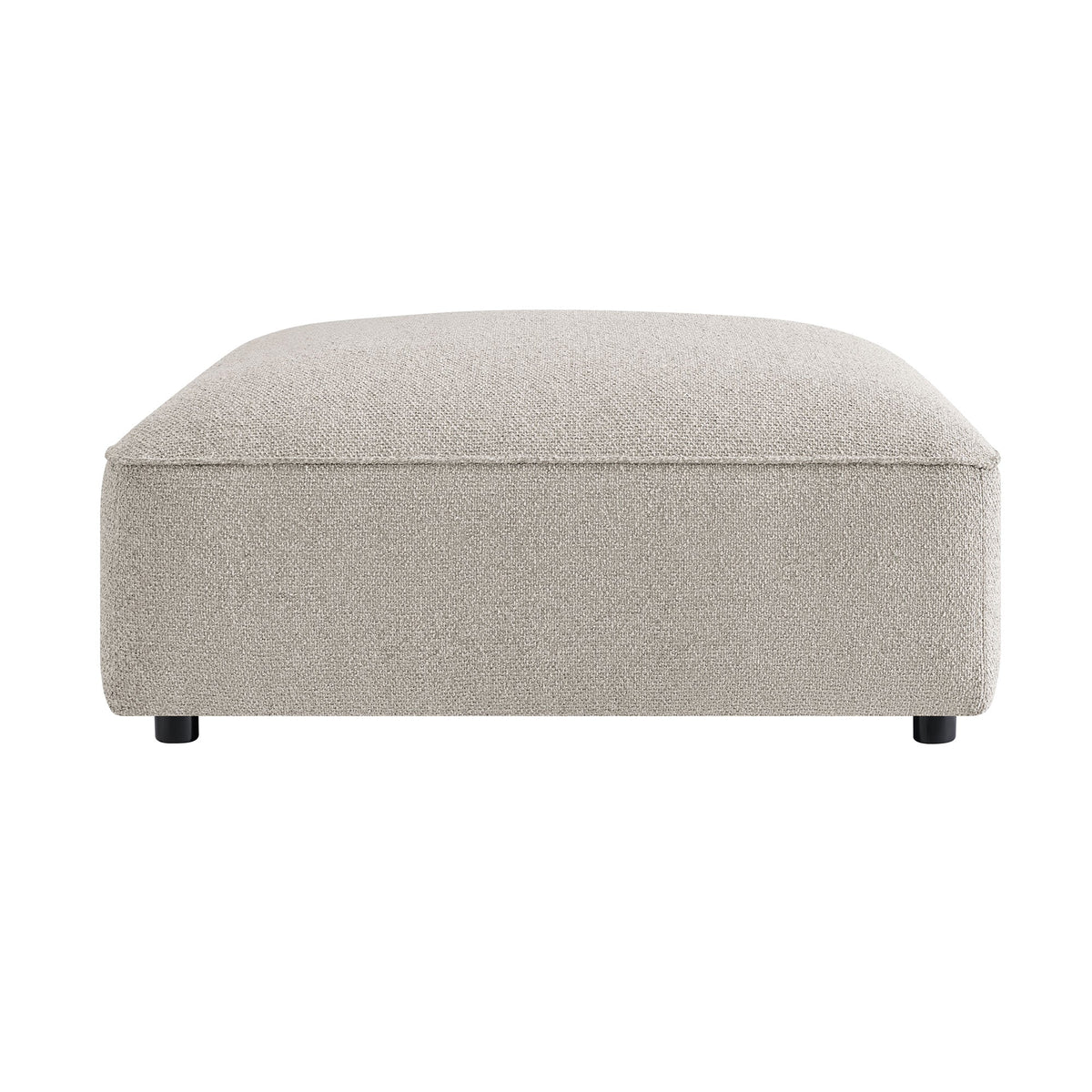 Auren Lattice Bouclé - Pouf Rembourré