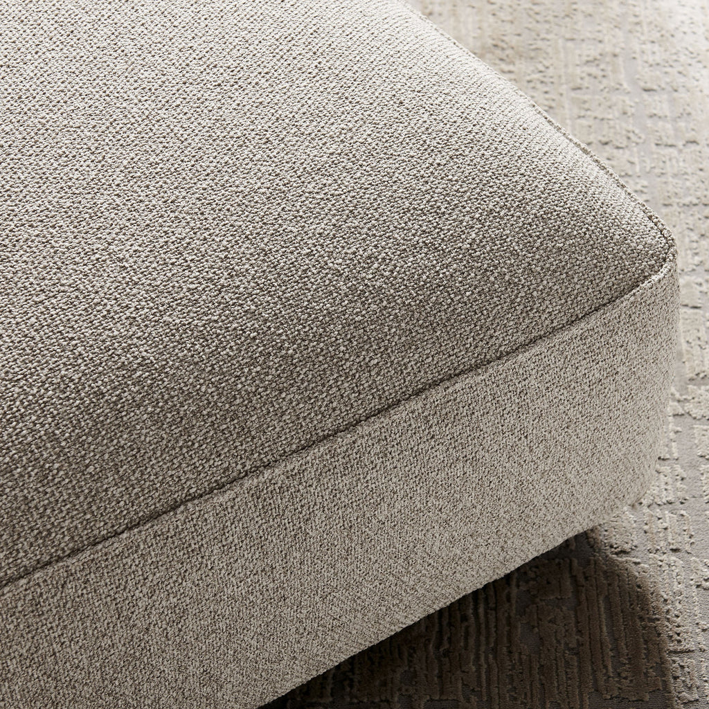Auren Lattice Bouclé - Pouf Rembourré