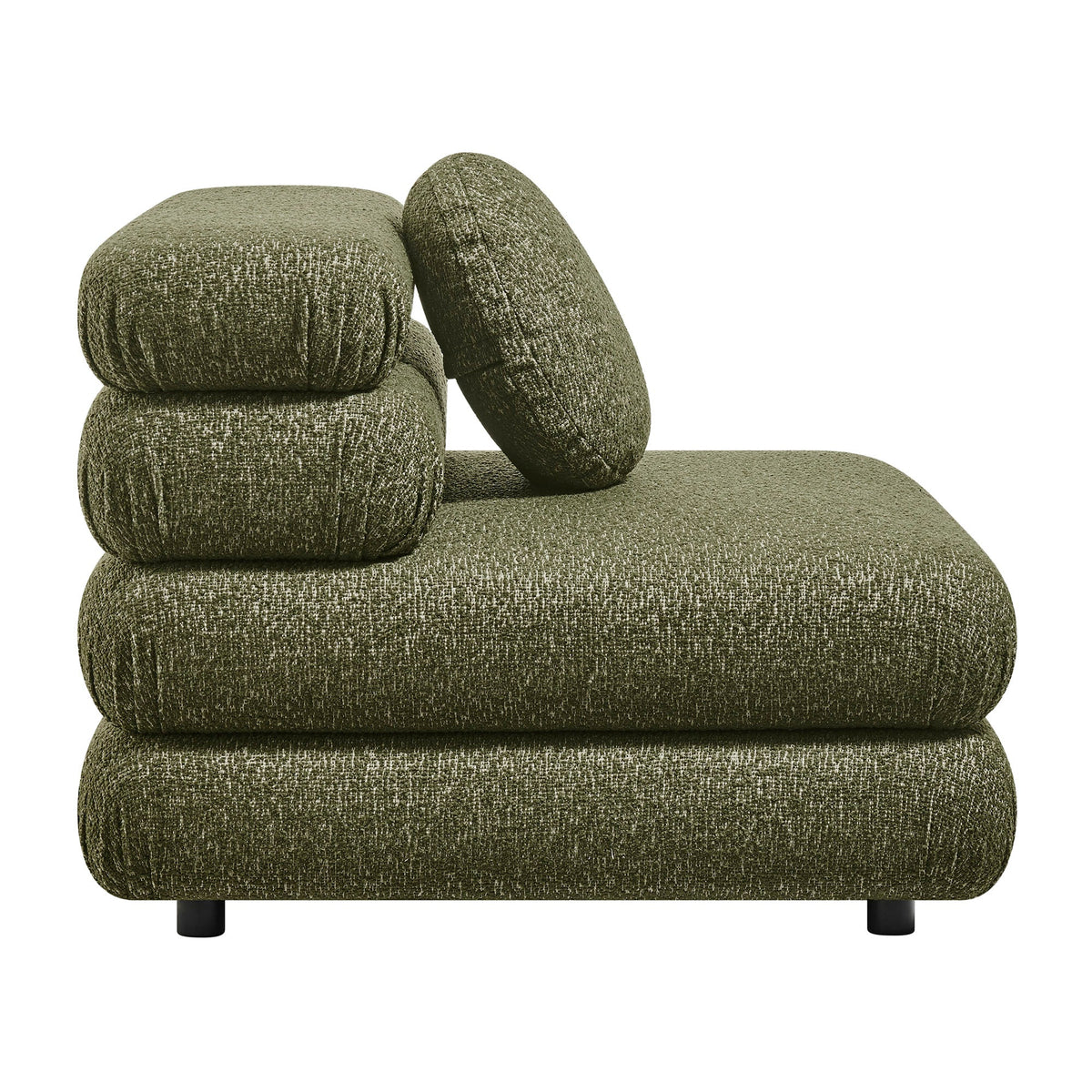 Fauteuil modulaire Jubilee sans accoudoirs, rembourré