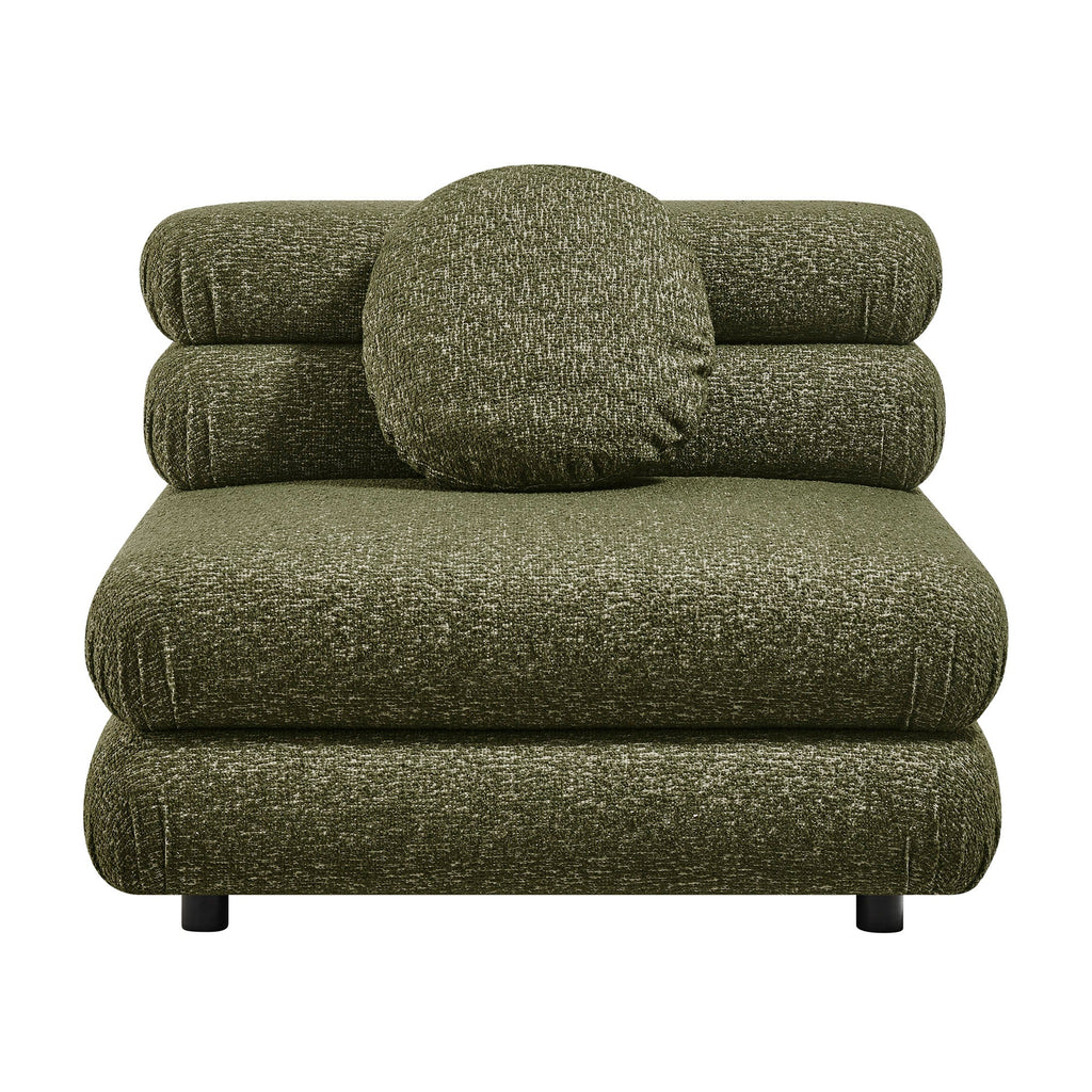 Fauteuil modulaire Jubilee sans accoudoirs, rembourré