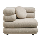 Chaise d'angle modulaire rembourrée Jubilee