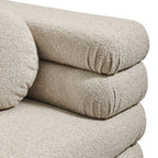 Chaise d'angle modulaire rembourrée Jubilee