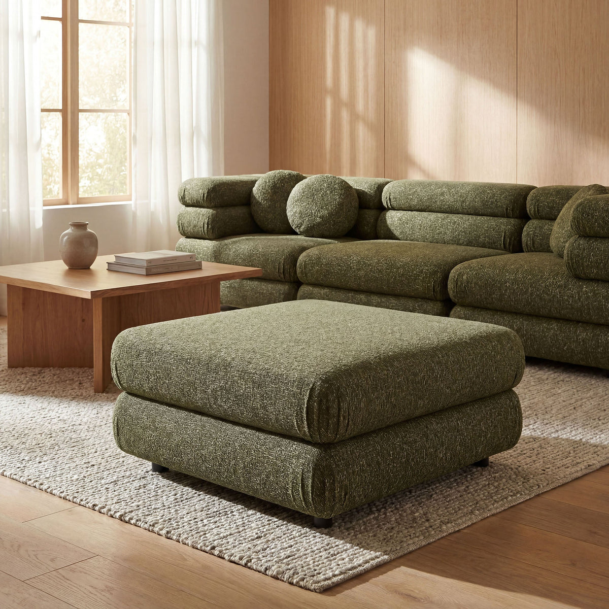 Pouf capitonné Jubilee
