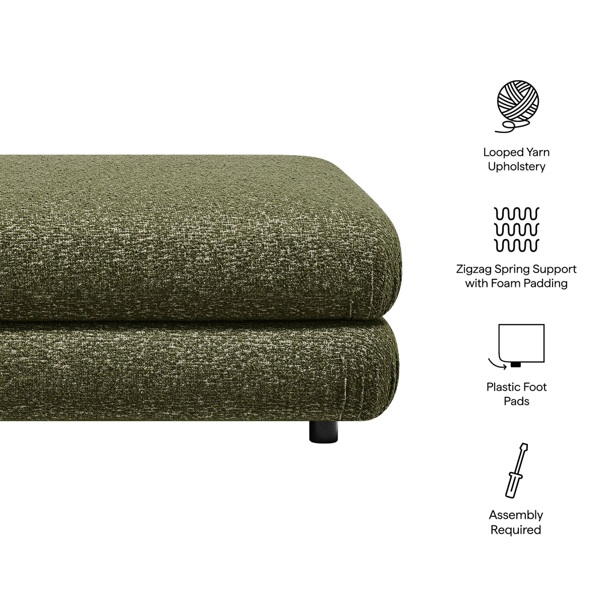 Pouf capitonné Jubilee