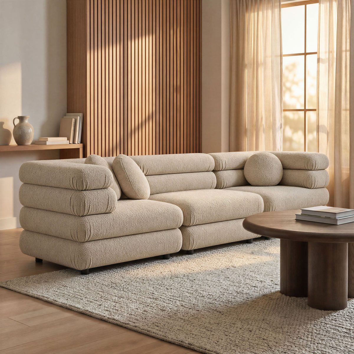 Jubilee - Canapé modulaire rembourré 3 pièces