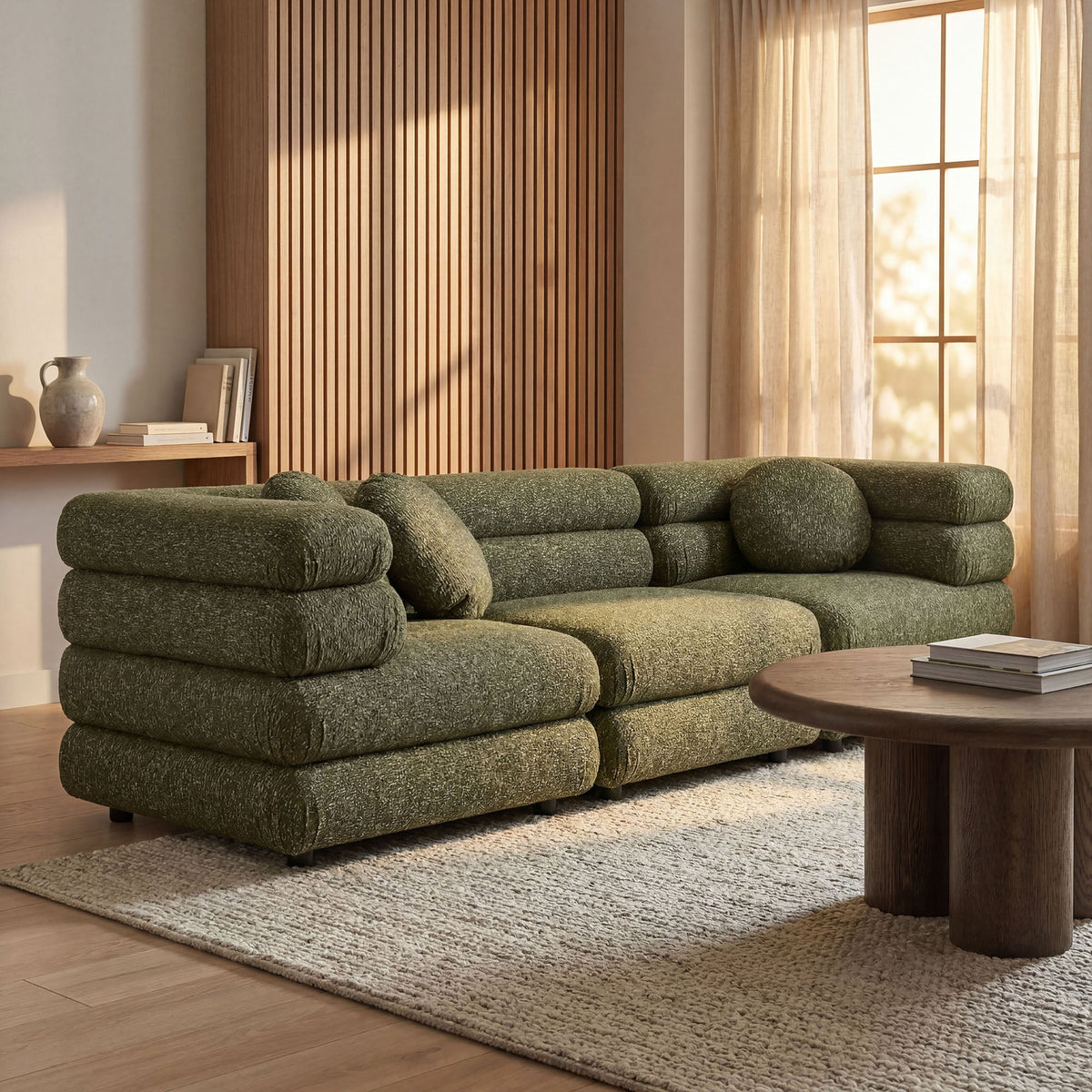 Jubilee - Canapé modulaire rembourré 3 pièces