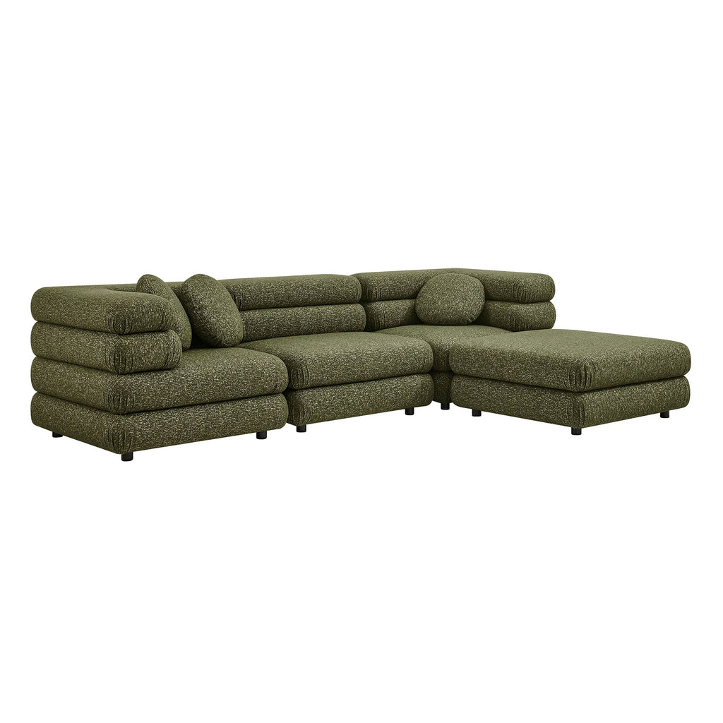 Ensemble de canapé modulaire rembourré 4 pièces Jubilee