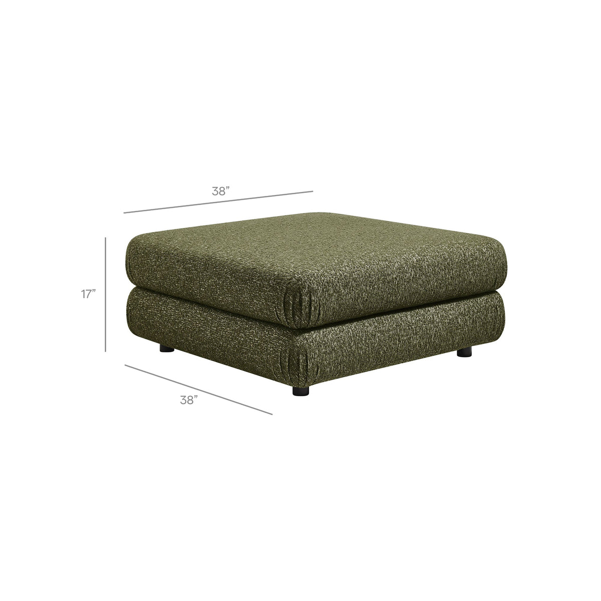 Ensemble de canapé modulaire rembourré 4 pièces Jubilee