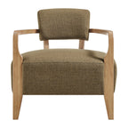 Fauteuil d'appoint en mélange de lin Zinnia