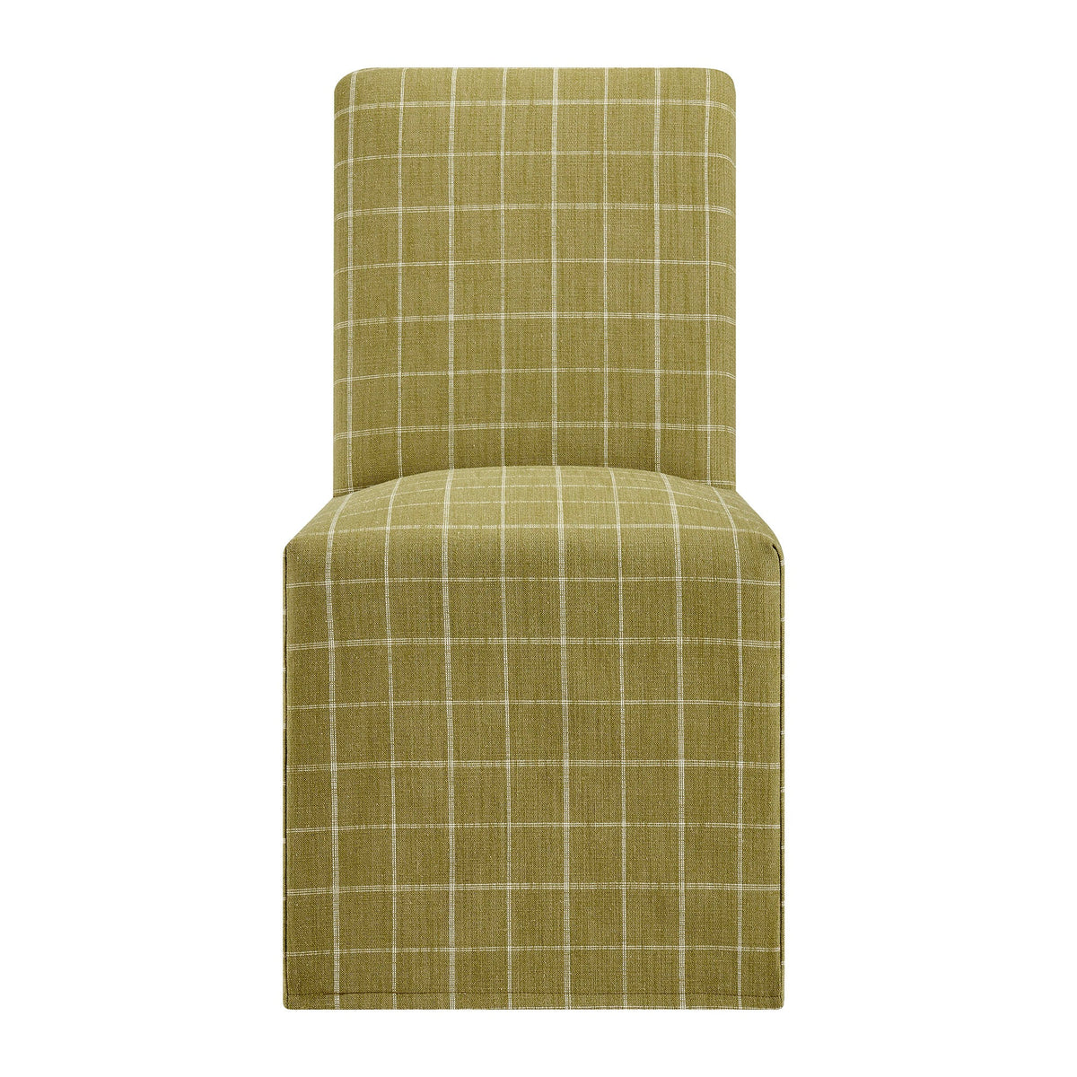 Chaises de salle à manger déhoussables Aster en mélange lin-coton, lot de 2
