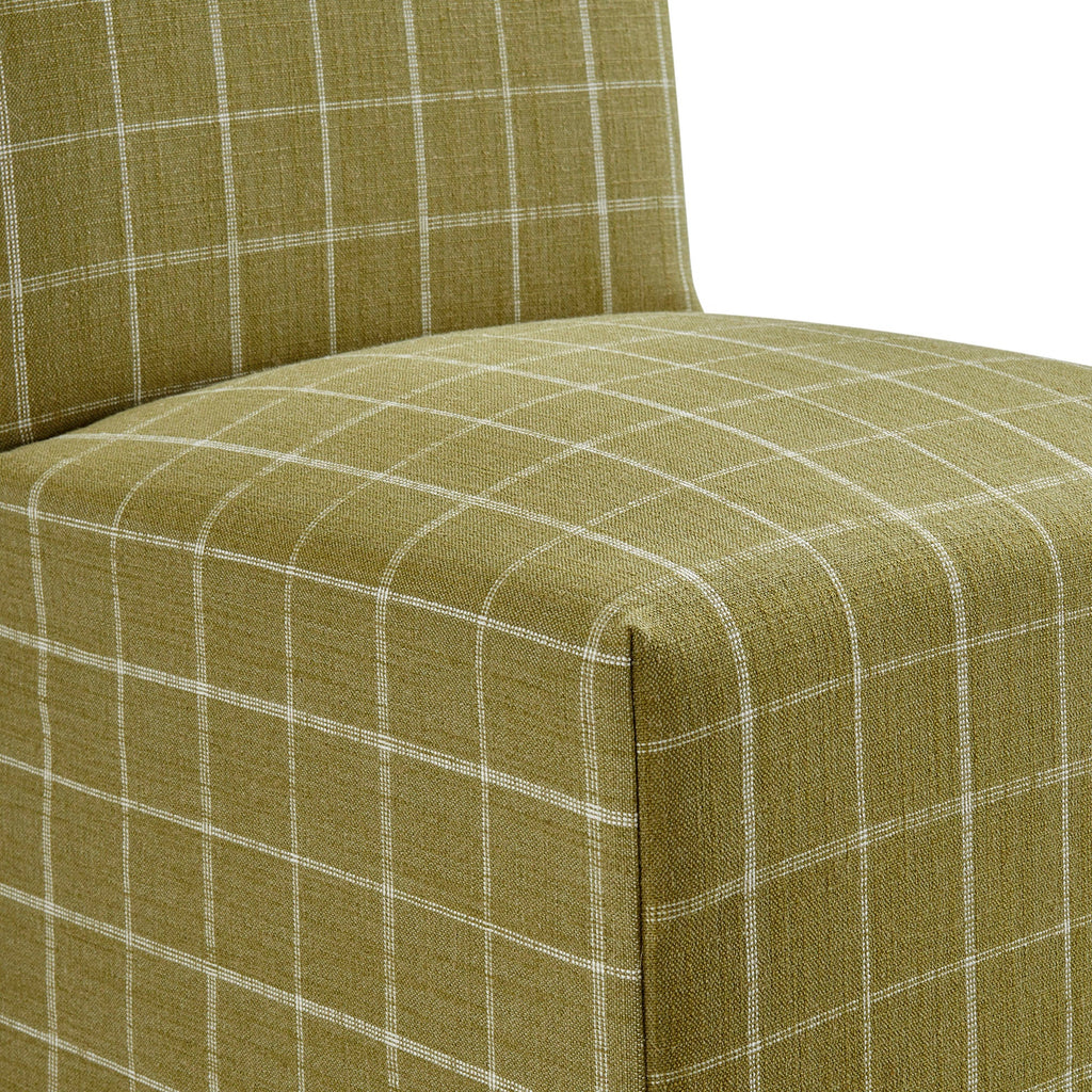 Chaises de salle à manger déhoussables Aster en mélange lin-coton, lot de 2