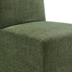 Chaises de salle à manger déhoussables Aster en tissu flammé, lot de 2