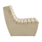 Fauteuil d'appoint sans accoudoirs Corbin Performance Fleece