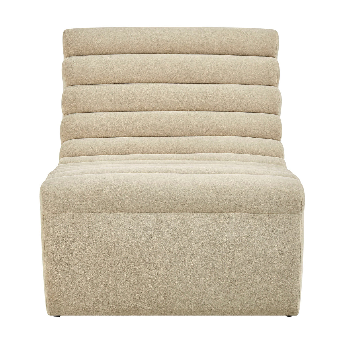 Fauteuil d'appoint sans accoudoirs Corbin Performance Fleece
