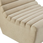 Fauteuil d'appoint sans accoudoirs Corbin Performance Fleece