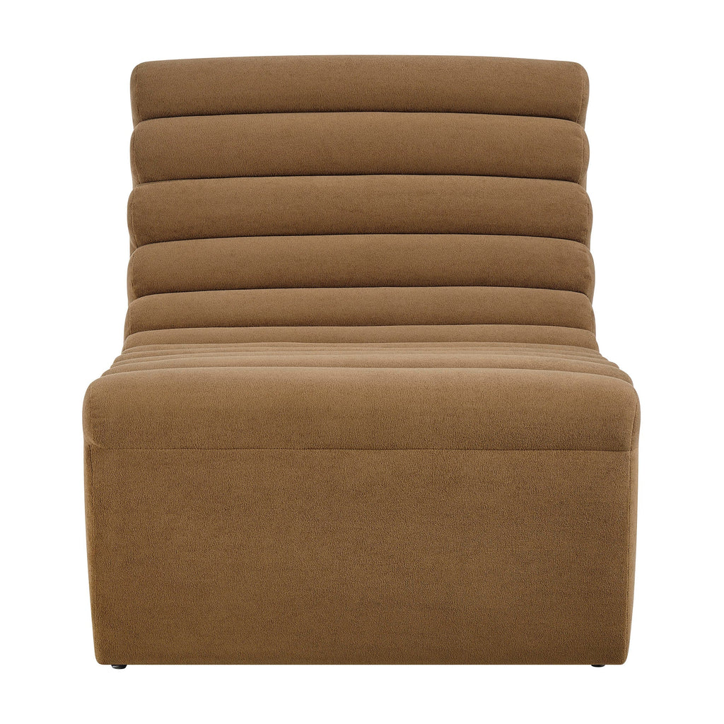Fauteuil d'appoint sans accoudoirs Corbin Performance Fleece