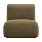 Fauteuil d'appoint en mélange de lin Denby
