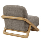 Fauteuil d'appoint en tissu texturé Vander