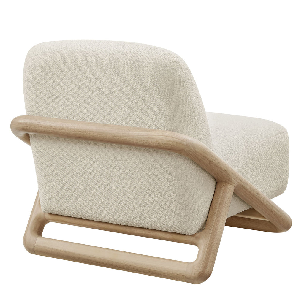 Fauteuil d'appoint en tissu texturé Vander