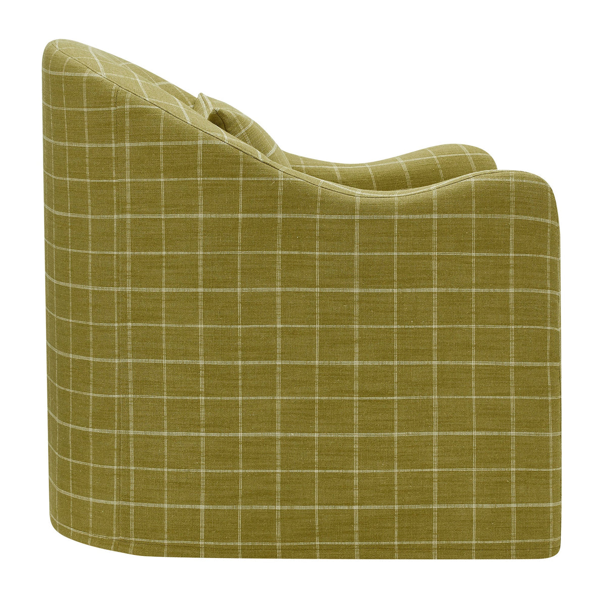Fauteuil d'appoint déhoussable en mélange de lin Bardot
