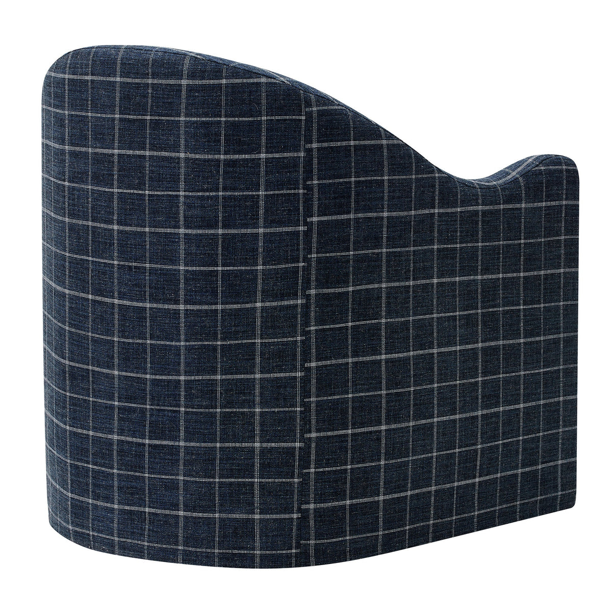 Fauteuil d'appoint déhoussable en mélange de lin Bardot