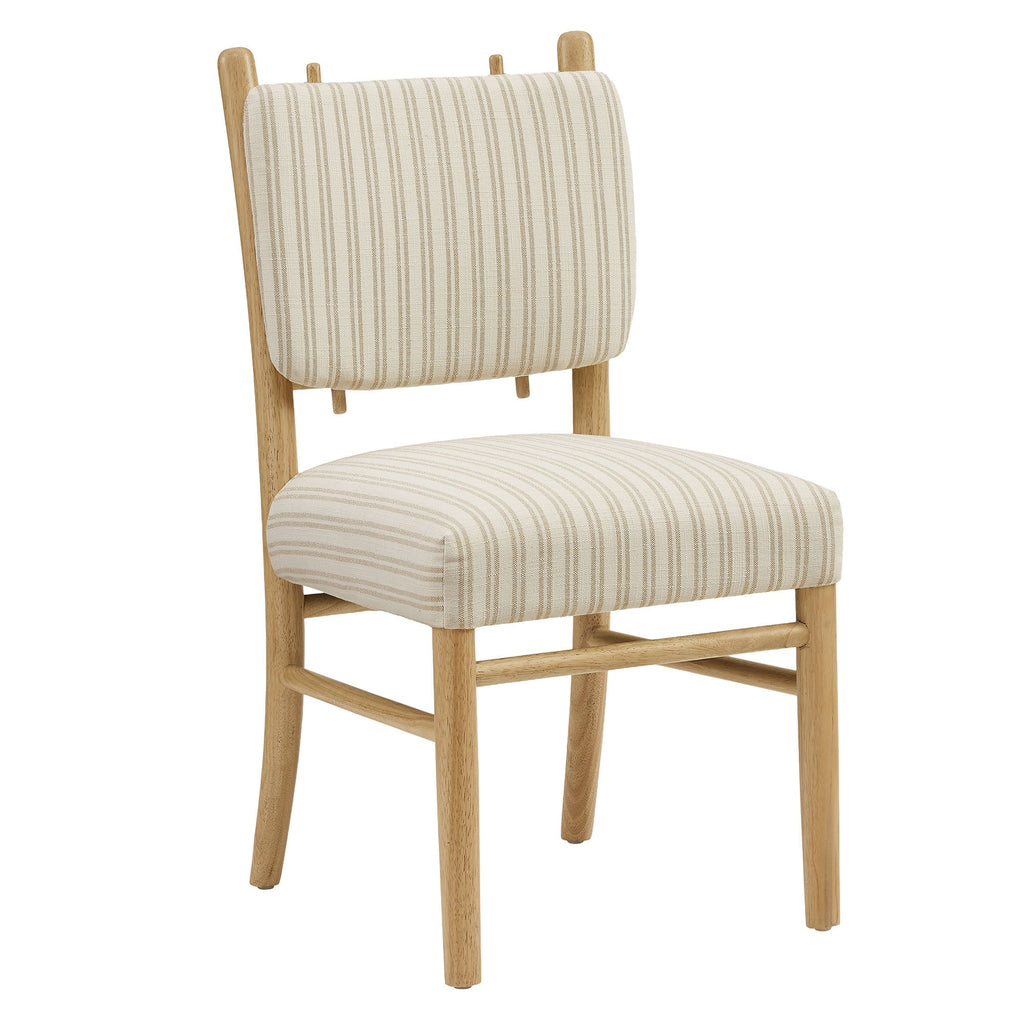 Chaises de salle à manger à rayures Mauden (lot de 2)