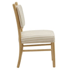 Chaises de salle à manger à rayures Mauden (lot de 2)
